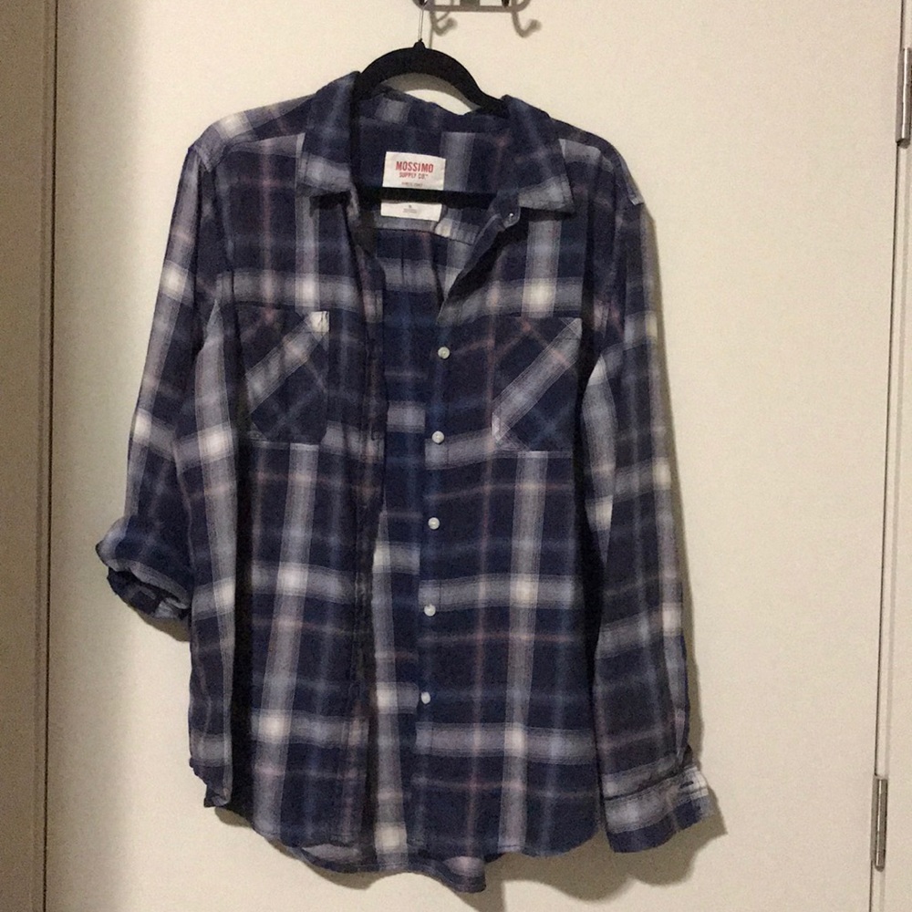 XL Mossimo button flannel